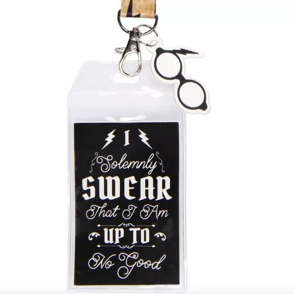 Harry Potter Icons Mini Backpack and I Solemly Swear...Laynard - Wizarding World - Picture 9 of 13